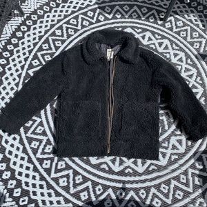 Teddy oversized Bomber Jacket